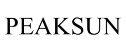 PEAKSUN