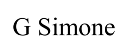G SIMONE