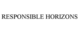 RESPONSIBLE HORIZONS