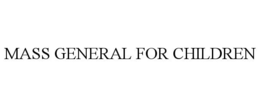 MASS GENERAL FOR CHILDREN