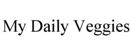 MY DAILY VEGGIES