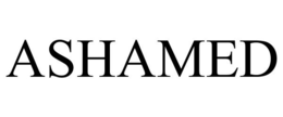 ASHAMED
