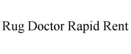 RUG DOCTOR RAPID RENT