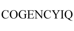 COGENCYIQ