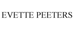 EVETTE PEETERS
