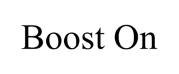 BOOST ON
