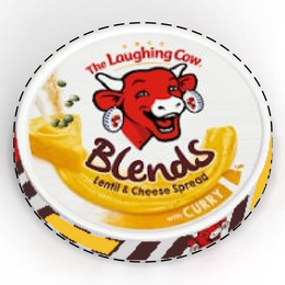 THE LAUGHING COW BLENDS LENTIL & CHEESE SPREAD WITH CURRY