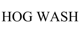 HOG WASH