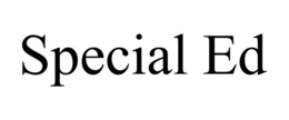 SPECIAL ED