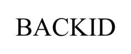 BACKID