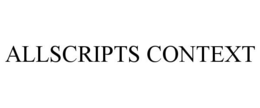 ALLSCRIPTS CONTEXT