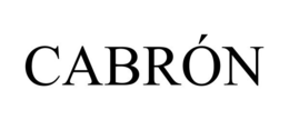CABRÓN