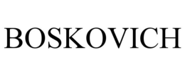 BOSKOVICH