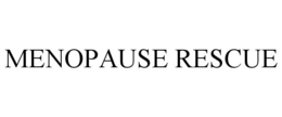 MENOPAUSE RESCUE