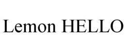 LEMON HELLO