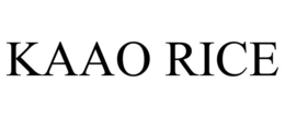KAAO RICE