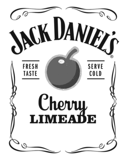 JACK DANIEL'S FRESH TASTE SERVE COLD CHERRY LIMEADE