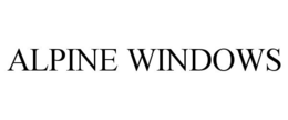ALPINE WINDOWS