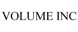 VOLUME INC