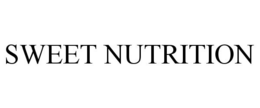 SWEET NUTRITION