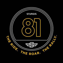 STURGIS 81 S THE RIDE. THE ROAR. THE RALLY.