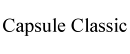 CAPSULE CLASSIC
