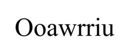 OOAWRRIU