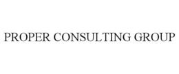 PROPER CONSULTING GROUP