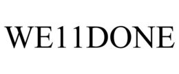 WE11DONE