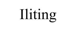 ILITING