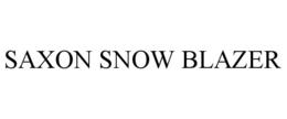 SAXON SNOW BLAZER