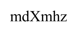 MDXMHZ