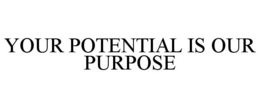 YOUR POTENTIAL IS OUR PURPOSE