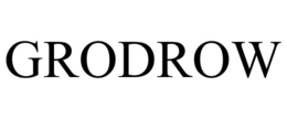GRODROW