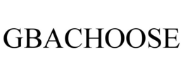 GBACHOOSE
