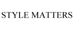 STYLE MATTERS