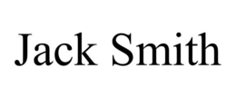 JACK SMITH
