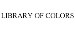 LIBRARY OF COLORS