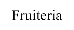 FRUITERIA