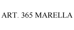 ART. 365 MARELLA