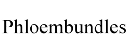PHLOEMBUNDLES