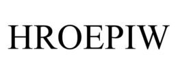 HROEPIW