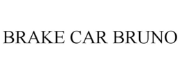 BRAKE CAR BRUNO