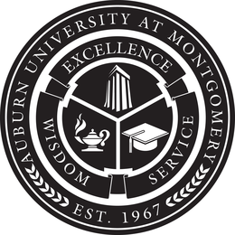 AUBURN UNIVERSITY AT MONTGOMERY EST. 1967 EXCELLENCE SERVICE WISDOM