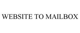 WEBSITE TO MAILBOX
