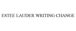 ESTEE LAUDER WRITING CHANGE
