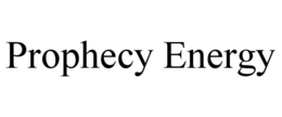 PROPHECY ENERGY