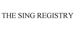 THE SING REGISTRY