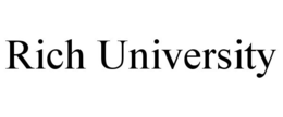 RICH UNIVERSITY