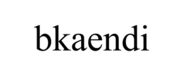 BKAENDI